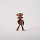 【丹麥 Boyhood】Paul Frank大嘴猴造型橡木擺飾-廠商直送