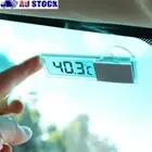With Suction Cup Meter Thermometer LCD Car Decoration Universal
