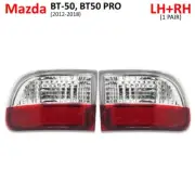 Fits Mazda BT-50 Pro Hi-Racer 2012 - '18 Pair Rear Bumper Reflector Tail Lamp