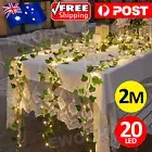 2M 20LED Leaf Garland Lamp for Battery Powered Ivy Vine LED Fairy String Lights