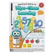 Learning Can Be Fun - Wipe-Clean Learning Starting To Add To 10