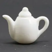 Dollhouse Miniatures 1:12 Scale Porcelain Teapot, White #IM65696