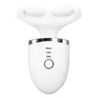 LED Neck Face Beauty Device With Detachable Massage Roller Heating Microcurr BBY