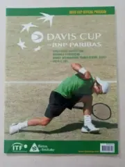 Davis Cup Tennis Program 2005 Australia Argentina Lleyton Hewitt Cover