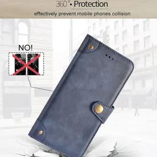 小米 POCO X6 Pro X6 5G Xiaomi 皮革保護套 復古紋鈕扣式磁扣帶翻蓋皮套手機套