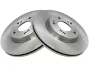 TRQ 45TC18K Front Brake Rotor Set Fits 2011-2014 Chrysler 200 (for: Chrysler)