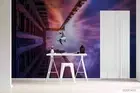 3D Sky Airplane Wallpaper Wall Mural Removable Self-adhesive 19