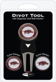 Premium 3-Pack Foldable Golf Divot Fixer with Magnetic Ball Markers