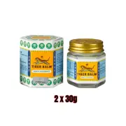 2 pack x 30g White Tiger Balm Ointment Thai Herbal Aroma Relaxing Massage
