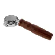 Portafilter Bottomless Curved Walnut Handle WEGA