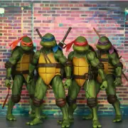 Ninja Turtle Anime Figure Neca 1990 Film Version Limited Edition Action Figurine