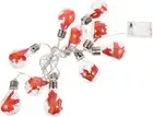 Decorative Lights, Maple Leaf Indoor/Outdoor String LEDs, Window, Post, Porch...