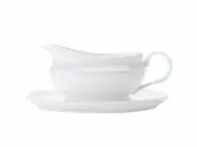 Maxwell & Williams White Basics Gravy Boat & Saucer 500ml