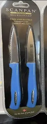 Scanpan Paring Knife Set Of 2 - BLUE