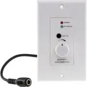 PRO1430WP Pro2 24W Bluetooth Wall Plate Amp Class D Aptx Bt4.2 24W Rms Per Chann