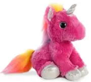 12 Inch Sparkle Tales Cosmic Pink Unicorn Plush Stuffed Animal by Aurora