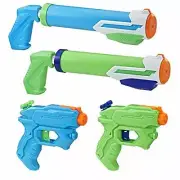 Nerf Super Soaker Floodtastic 4-Pack