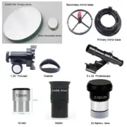 Astronomical telescope mirror D160F1300D complete set of accessories