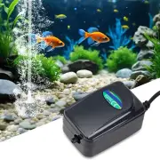Zingbabu Aquarium Air Pump, 3W Quiet Oxygen Aerator Pump with Air Stone Airli...