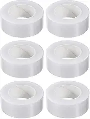Garneck 6 Disposable Collar Protectors, Comfortable Collar Welding Pads, Self-Adhesive Shirt Neck Underlay, Invisible Protection, Hat Sweat Insert, Adhesive Tape Patches Against Sweat Stains on The