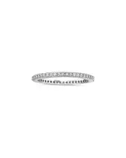 Forever Creations 14K 0.40 ct. tw. Diamond Stackable Eternity Ring