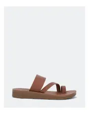 [Novo Shoes] Sabah Slides in Tan