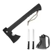 Lightweight Outdoor Axe Camping Hatchet Camp Tomahawk Survival Whistle Knife