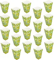 Gatuida 100pcs Party Popcorn Boxes Paper Popcorn Snack Boxes Set for Birthday Celebrations Decorative Party Supplies
