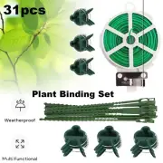 Garden Plant Clips Support Grow Holding Stakes Tomato Tie Stem Orchid Vegetable