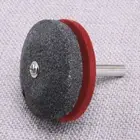 1x Red Lawn Mower Blade Sharpener For Electric/Hand Drill Garden Tool