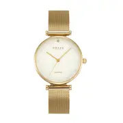 Obaku Funkle Gold Ladies Watch in Gold