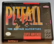 Pitfall: The Mayan Adventure (Super Nintendo) SNES Box BEST Quality Available