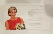 1961-1997 Diana Princess of Wales Royal Mail Mint 5 Stamp set w/bio & photos