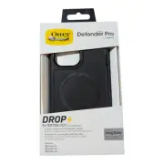 J3. OtterBox Defender Pro MagSafe Textured Grip Case for iPhone 15/14/13 -Black