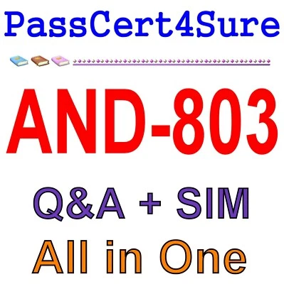 Android Applications UI/UX Design and Monetization Tech AND-803 Exam Q&A+SIM