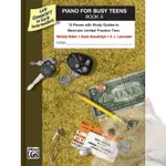 ❰跳跳譜❱ PIANO FOR BUSY TEENS  BOOK Ａ •ALFRED 00-35437