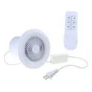 Remote Control Wall Exhaust Fan Ventilation Fan Attic Pipe Ventilation Extractor