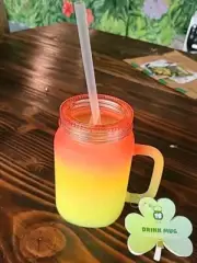 Target Vivitar Ombré Drink Cup With Built In Straw 16 Oz New