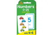 School Zone Numbers 0-25 Flash Cards