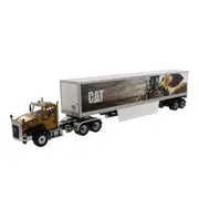 Diecast Masters 1:50 Cat CT660 With Cat Mural Trailers Core Classic Series Model