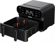 11-QT Dual Basket Air Fryer with 8-in-1 Cooking Modes - NIB