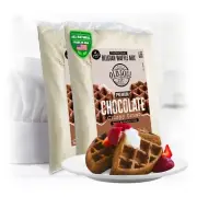 OldSoul Belgian Waffle Mix | Chocolate | GLUTEN FREE & VEGAN | 10 Lbs | 56 Pcs