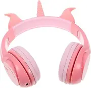 Unicorn Horn Led Boys and Girls Headphones Portable Over Ear Headset Wired for Gaming Laptop Phone