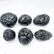 6pcs. lot Anda Skin High Grade Indochinite Tektite (260g) Meteorite Rare