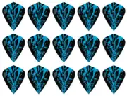 5 New Sets Harrows Rapide X Kite Dart Flights – Ships w/ Tracking - Aqua