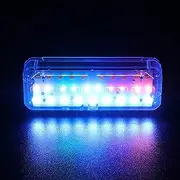 Motorcycle Warning Lights,Led Motorcycle Warning Rear Tail Light - Waterproof USB Charging High Brightness Strobe Lights Colorful Lighting Taillight for Anti-Collision