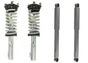 Complete Strut Spring Assembly Shocks for 06-10 Jeep Commander (for: Jeep)