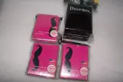 3 Moustachio 50 ct. Ultra-Pro Deck Protectors & Black deck box - Standard size