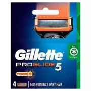 Gillette Fusion Proglide Power Razor Blades 4PK