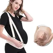 [KarFri] Pregnant Support Belly Band Prenatal Athletic Belt Belly Lift Support Belt Multi Purpose Maternity Shoulder Strap Pregnant Women Support Belt (Size : L)
